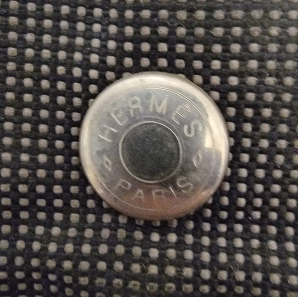 Authentic Hermès Herline Grey Canvas Tote - Picture 15 of 16